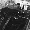 Excavation photograph : area M - overview of cemetery, partially excavated.