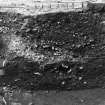 Excavation photograph: area X/H - shot of ditch.