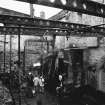 Excavation photograph : shop construction.