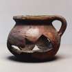 Post excavation photograph : reconstructed pottery vessel from excavations.