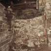 Excavation photograph : wall 1066 of storekeeper's house.