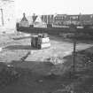Dunfermline, Priory Lane, former Lauder Technical College, excavations.
Excavation photograph: trench 17 - location.
