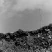 Dunion Hill excavation photograph.
View of excavated section.