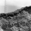 Dunion Hill excavation photograph.
View of excavated section.