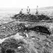 Excavation photograph from East Rhins Burnt Mound project.