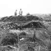 Excavation photograph from East Rhins Burnt Mound project.