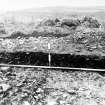 Excavation photograph from East Rhins Burnt Mound project.