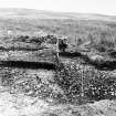 Excavation photograph from East Rhins Burnt Mound project.