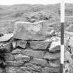 Excavation photograph - Right (E) side of 35