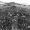 Biggar Common cairn excavation archive
Cairn 1. Close-up of section, looking W with NE and SE quadrants in foreground.