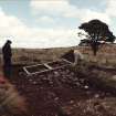 Biggar Common cairn excavation archive
Cairn 1. Planning in progress.