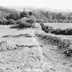 Broomhill, Newstead: rescue excavation archive
Frame 8: Trench 1: Pit (F008) from above, looking W.

