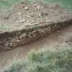 Broomhill, Newstead: rescue excavation archive
Frame 11: Trench 1 stripped of topsoil, looking towards hollow-way at E end.






