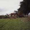 Broomhill, Newstead: rescue excavation archive
Frame 1: W end of field boundary: machine stripping.






