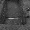 Excavation photograph : trench 2 - sondage C showing F118 partially exposed.