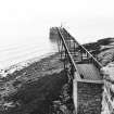 Excavation photograph : 19th century landing stage.