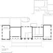 Former Bathgate Academy: Ground floor plan. Scan of GV007443