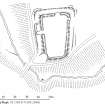 Publication drawing; Plan of Shaw of Dryfe (Shaw) settlement.