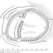 Publication drawing; Plan of Broom Hill fort.