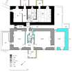 Halligarth House: Phased ground floor plan