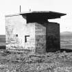 Control tower for electrically-detonated minefield.