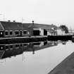 General view of Clachnaharry Lock, Canal Workshops