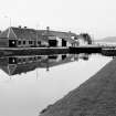 General view of Clachnaharry Lock, Canal Workshops