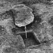 Photograph of cist, copied from PSAS (2522-PSAS lxxiii Pl xciii).