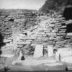 Excavation Photograph: Hut 5 doorway window cf. pl.vii.1.