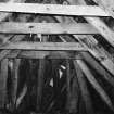 Interior.
Detail of roof structure.