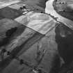 Whitmuirhaugh, Sprouston, cropmarks: oblique air photograph.