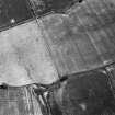 Monktonhall Golf Course, enclosure and East Field, Inveresk, pit-alignment: oblique air photograph