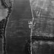 Overhailes, enclosure: oblique air photograph showing cropmarks.
