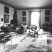 Copy of historic photographic view of ground floor drawing room.