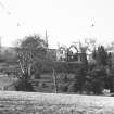 Copy of historic photograph showing general view from E.