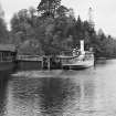 View of pier and steam ship Sir Walter Scott from S