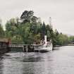 View of pier and steam ship Sir Walter Scott from S