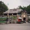 View of tea rooms from W