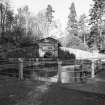 View of Craigmaddie Reservoir's gauge basin