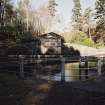 View of Craigmaddie Reservoir's gauge basin