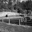 View from WNW of West Gauge Basin