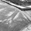 Pilmuir, oblique air photograph of barrow cemetery.