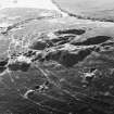 Hill of Tillymorgan, quarries: oblique air photograph.
