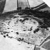 Berry Hill, enclosure: aerial view under snow.