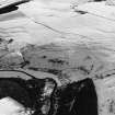Wood of Wardford, rig: aerial view under snow.