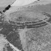 Barra Hill, fort: oblique air photograph.
