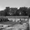 Raasay House Mains, within Steading, stables (left) and barn (right) Portree parish, Skye & Lochalsh