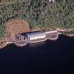 Aerial view of Foyers Power station, Loch Ness, looking SE.