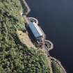 Aerial view of Foyers Power station, Loch Ness, looking SW.