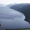 Aerial view of Loch Ness, looking S.